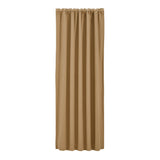 Burlap Natural Blackout Panel Curtain-Lange General Store