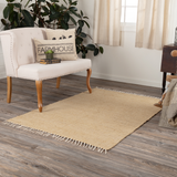 Burlap Natural Chindi Rag Collection Rugs - Lange General Store