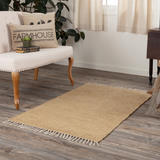 Burlap Natural Chindi Rag Collection Rugs - Lange General Store