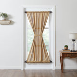 Burlap Natural Door Panel Curtain-Lange General Store