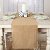 Burlap Natural Fringed Table Runners-Lange General Store