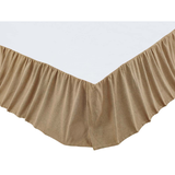 Burlap Natural Ruffled Skirt-Lange General Store