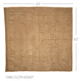 Burlap Natural Table Cloths-Lange General Store