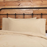 Burlap Vintage Tan Pillow Cases - Lange General Store