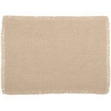 Burlap Vintage Tan Placemats - Set of 6-Lange General Store