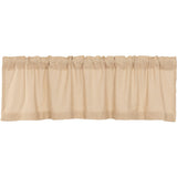 Burlap Vintage Valance-Lange General Store