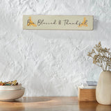 Buzzy Bees Bee Blessed & Thankful Wall Sign-Lange General Store