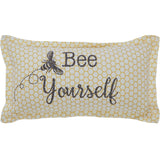 Buzzy Bees Bee Yourself Pillow-Lange General Store