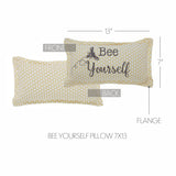 Buzzy Bees Bee Yourself Pillow-Lange General Store