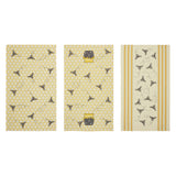 Buzzy Bees Honeypot Tea Towel Set of 3-Lange General Store