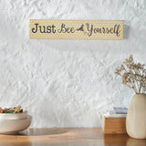 Buzzy Bees Just Bee Yourself Wall Sign-Lange General Store