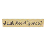 Buzzy Bees Just Bee Yourself Wall Sign-Lange General Store