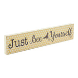 Buzzy Bees Just Bee Yourself Wall Sign-Lange General Store