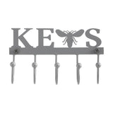 Buzzy Bees Metal Wall Mount Key Holder-Lange General Store