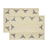 Buzzy Bees Placemat Set of 2-Lange General Store