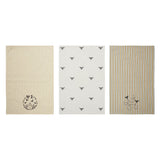 Buzzy Bees Tea Towel Set of 3-Lange General Store