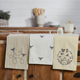 Buzzy Bees Tea Towel Set of 3-Lange General Store