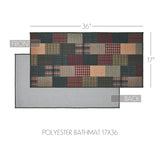 Cabin Patch Bath Mat-Lange General Store