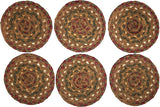 Tea Cabin Braided Coasters-Lange General Store