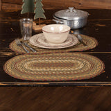 Tea Cabin Braided Jute Placemats-Lange General Store