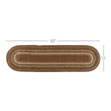 Cabin Patch Braided Table Runners