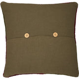 Tea Cabin Log Cabin Hooked Pillow-Lange General Store