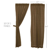 Cabin Patch Panel Curtains