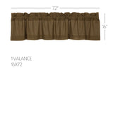 Cabin Patch Plaid Valance