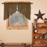 Tea Cabin Prairie Swag Curtains-Lange General Store