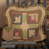 Cabin Patch Quilted Pillow-Lange General Store