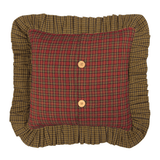 Tea Cabin Ruffled Pillow-Lange General Store