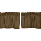 Cabin Patch Tier Curtains 24"-Lange General Store