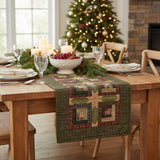Cabin Patchwork Table Runners-Lange General Store