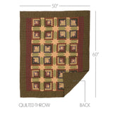 Cabin Patchwork Throw-Lange General Store