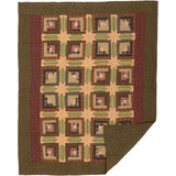 Cabin Patchwork Throw-Lange General Store