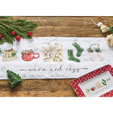 Cabin Sweet Cabin 36" Table Runner-Lange General Store