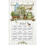 Calendar Towel 2025 - Fresh Herbs-Lange General Store