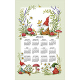 Calendar Towel 2025 - Garden Gnomes-Lange General Store