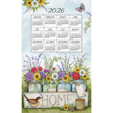 Calendar Towel 2026 - Home Floral-Lange General Store