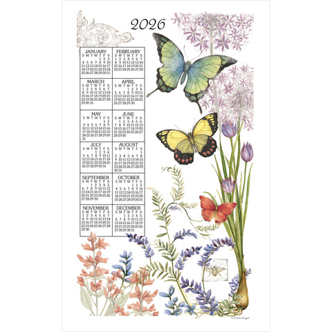 Calendar Towel 2026 - Serendipity-Lange General Store