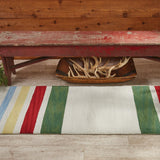 Camp Stripe Hooked Rug-Lange General Store