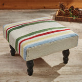 Camp Stripe Stool-Lange General Store