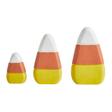 Candy Corn Wood Decor Set of 3-Lange General Store