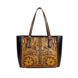 Canyon Meadows Hand-Tooled Bag-Lange General Store