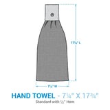 Caraway Hand Tie Towel Set of 2-Lange General Store