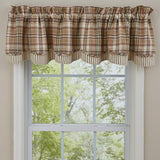 Caraway Layered Valance-Lange General Store