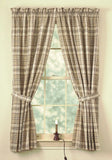 Caraway Lined Short Panel Curtains-Lange General Store