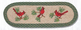 Cardinals Braided Table Runner - Lange General Store