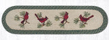 Cardinals Braided Table Runner - Lange General Store