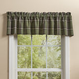 Moonbeam & Olive Plaid Valance